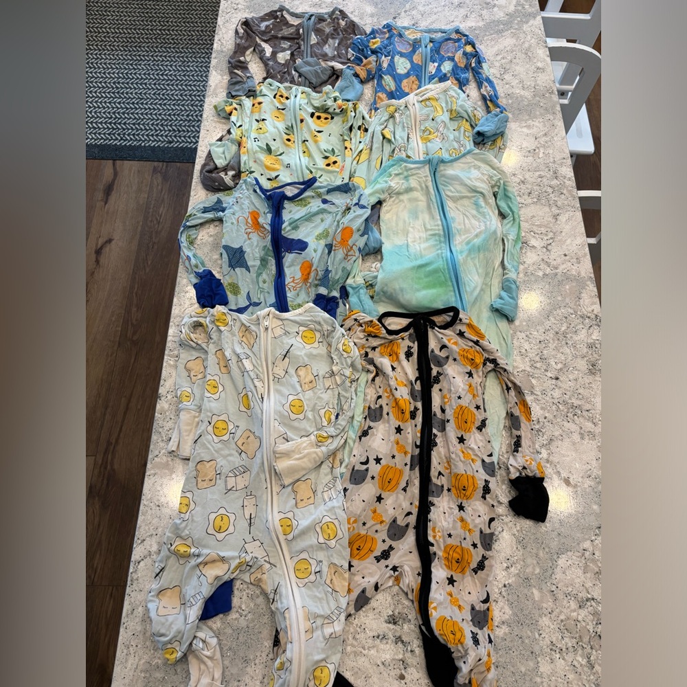 Little Sleepies Zippies 12-18mos